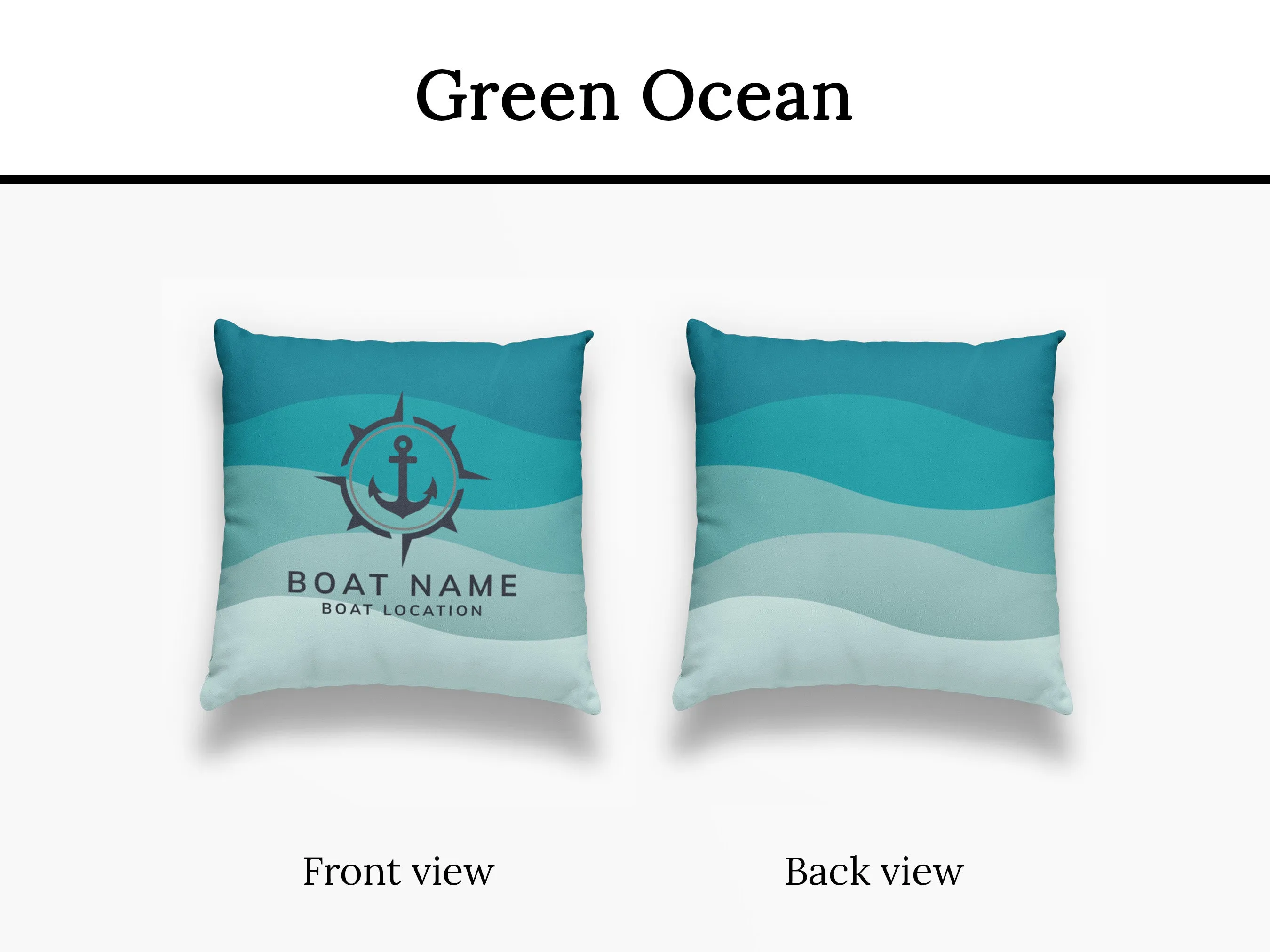 Boat Pillow | Upwind Design
