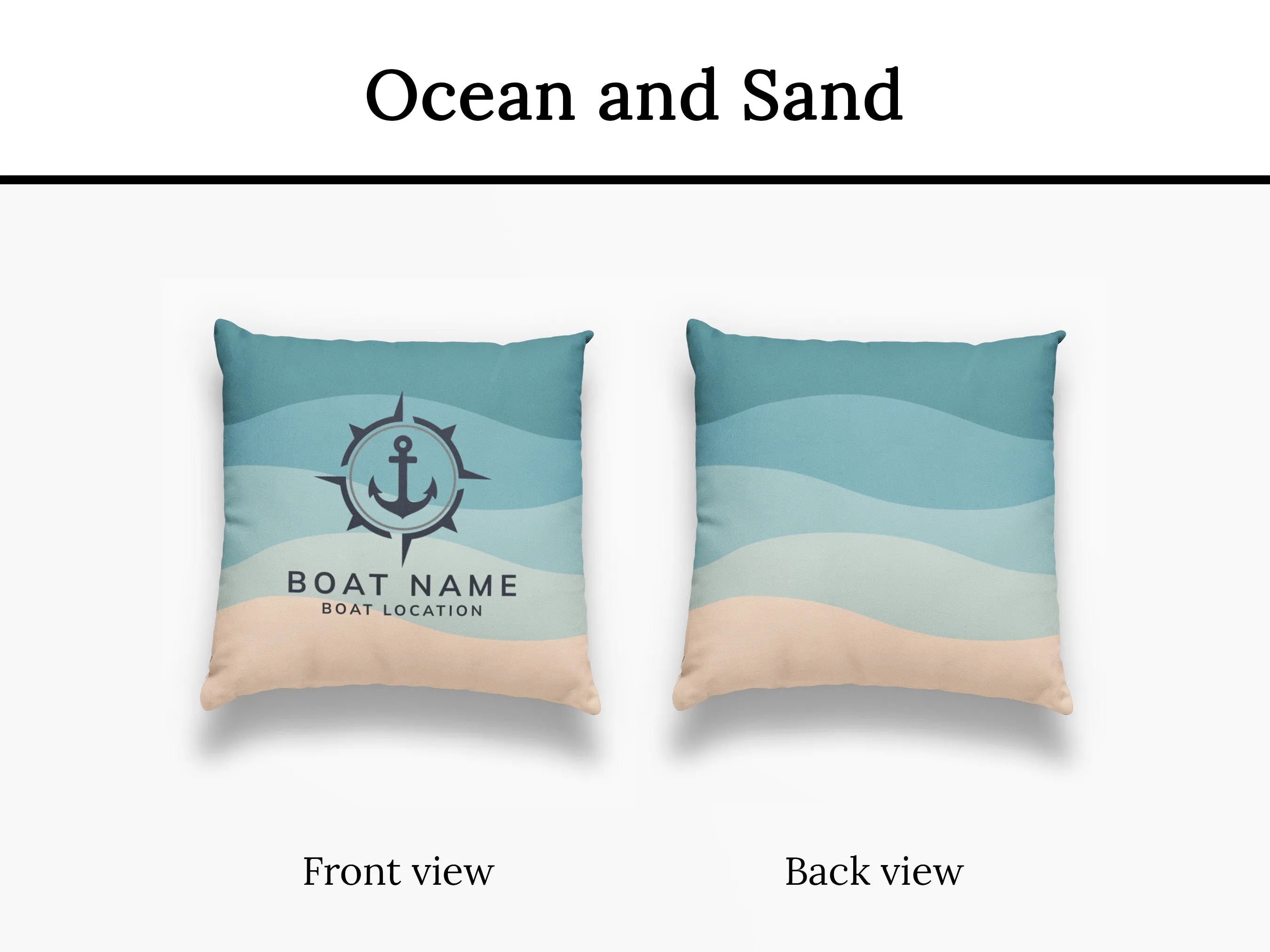 Boat Pillow | Upwind Design
