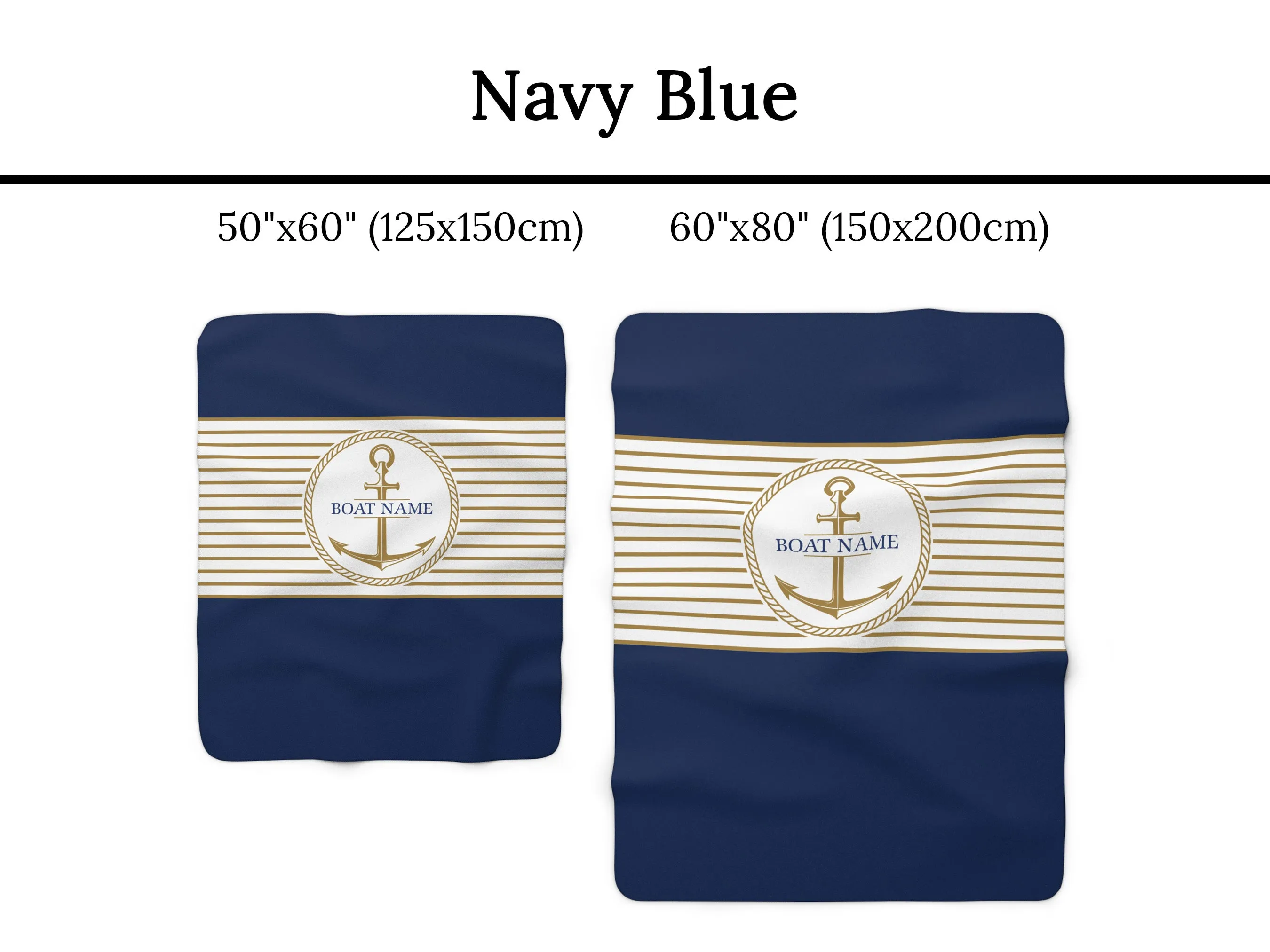 Boat Sherpa Blanket | Upwind Design