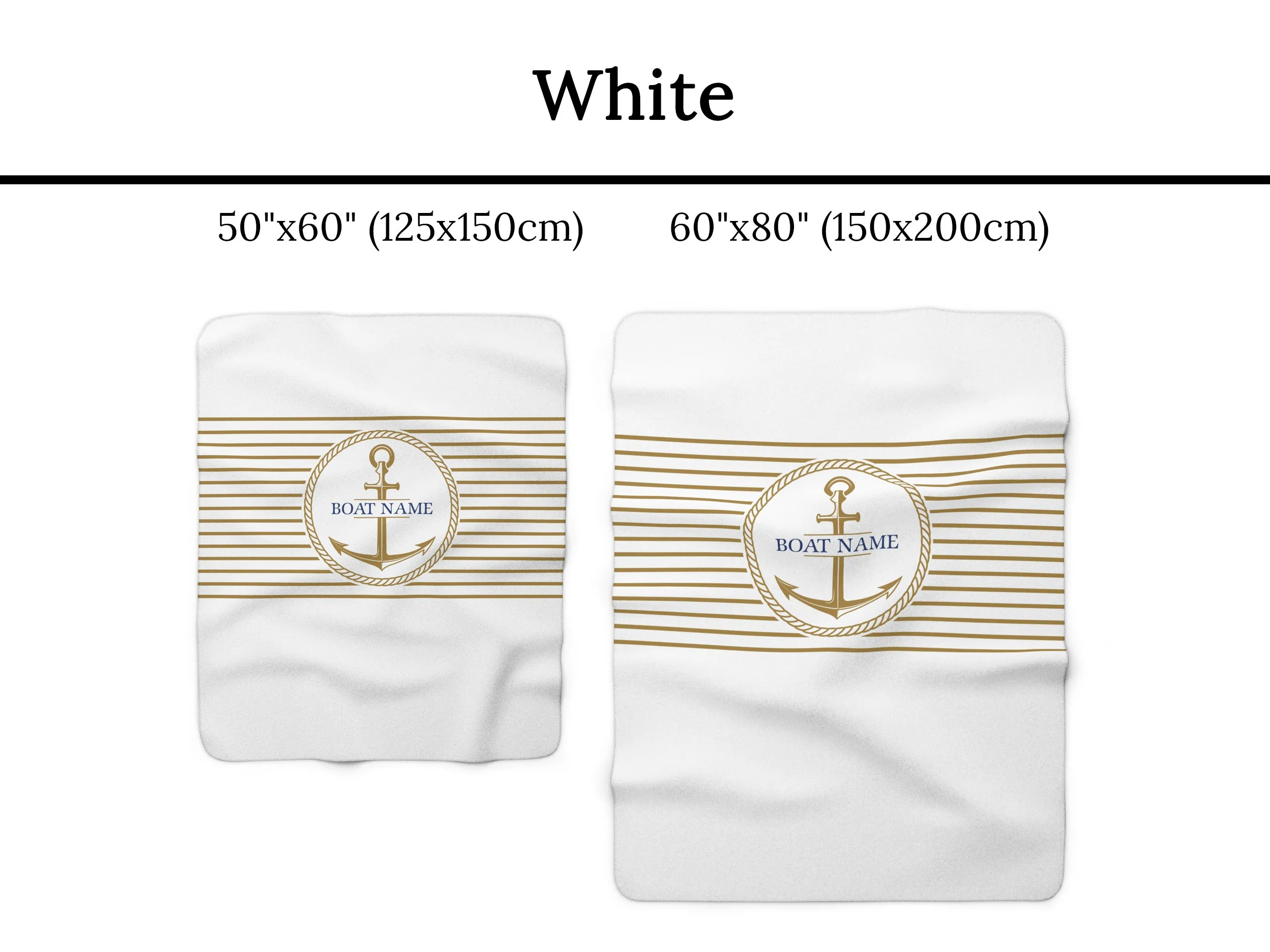 Boat Sherpa Blanket | Upwind Design