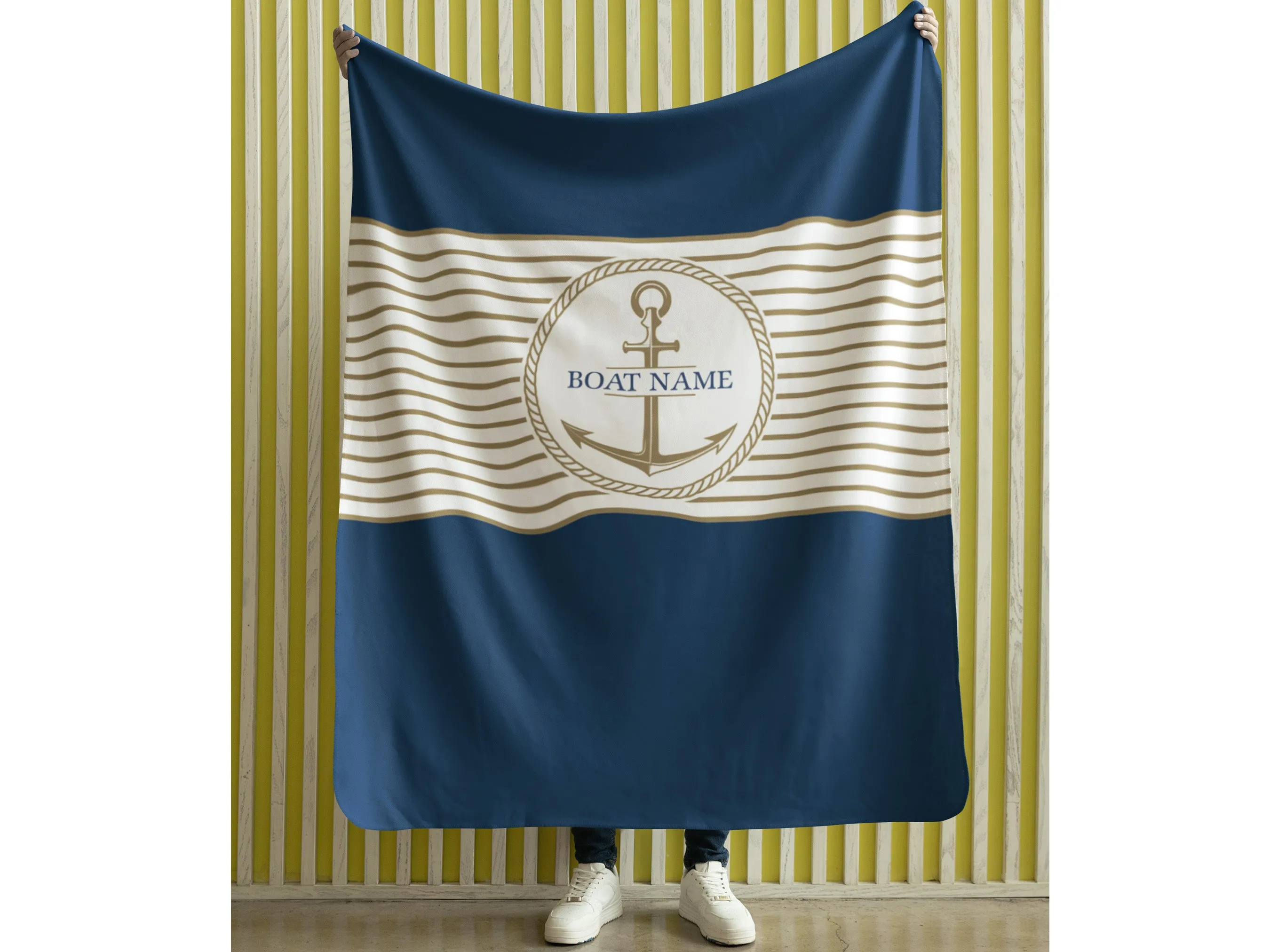 Boat Sherpa Blanket | Upwind Design