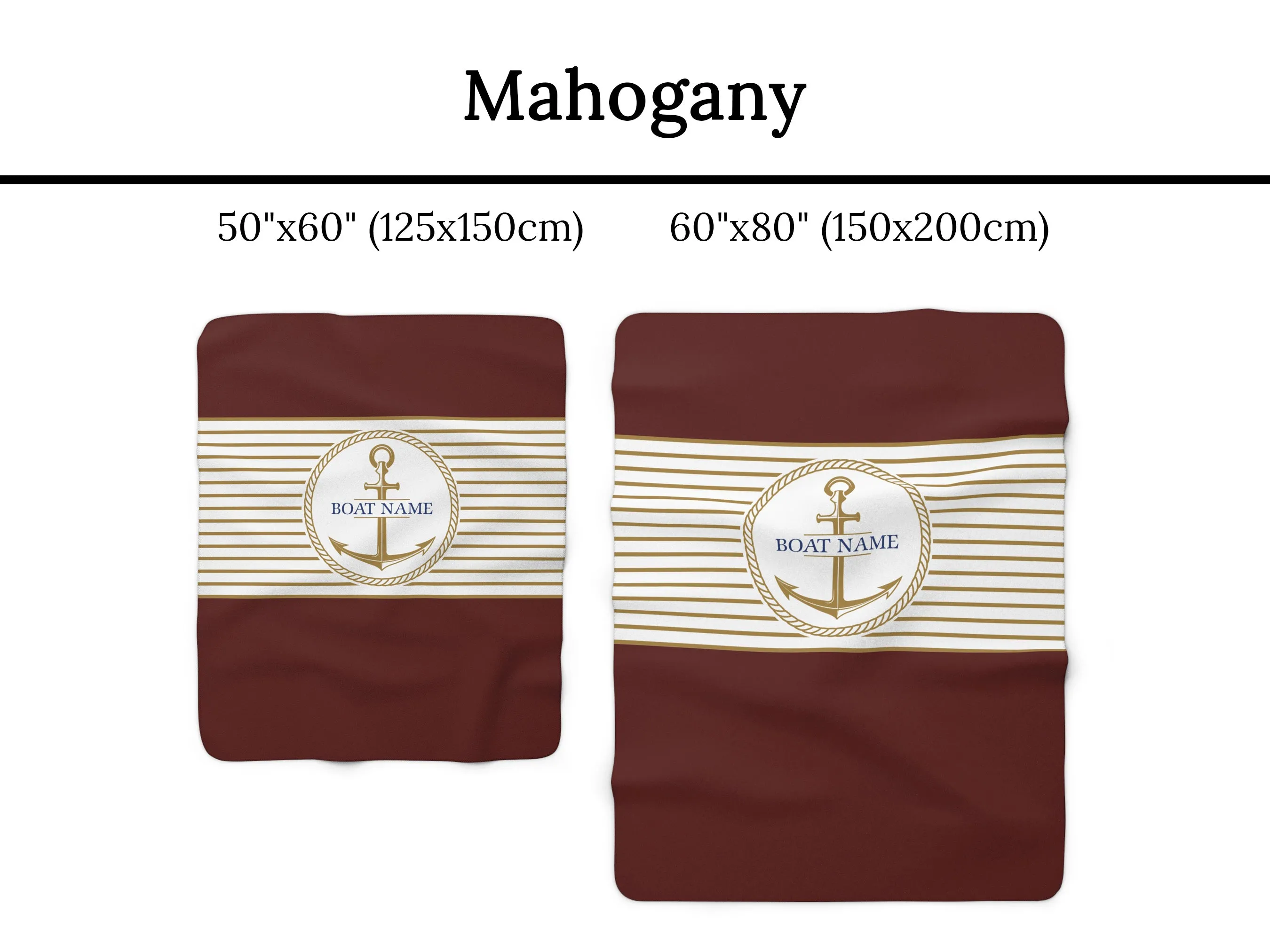 Boat Sherpa Blanket | Upwind Design
