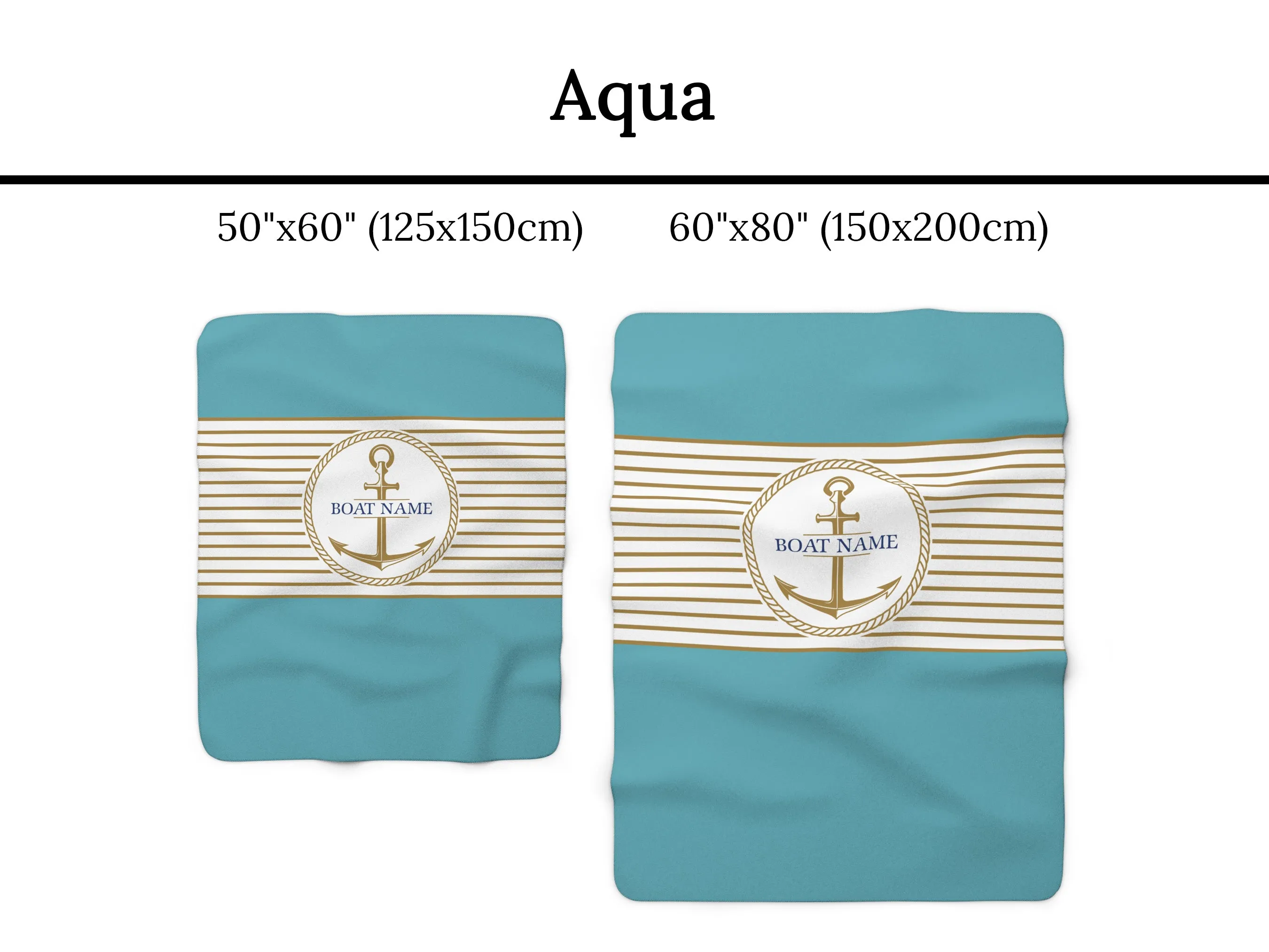 Boat Sherpa Blanket | Upwind Design