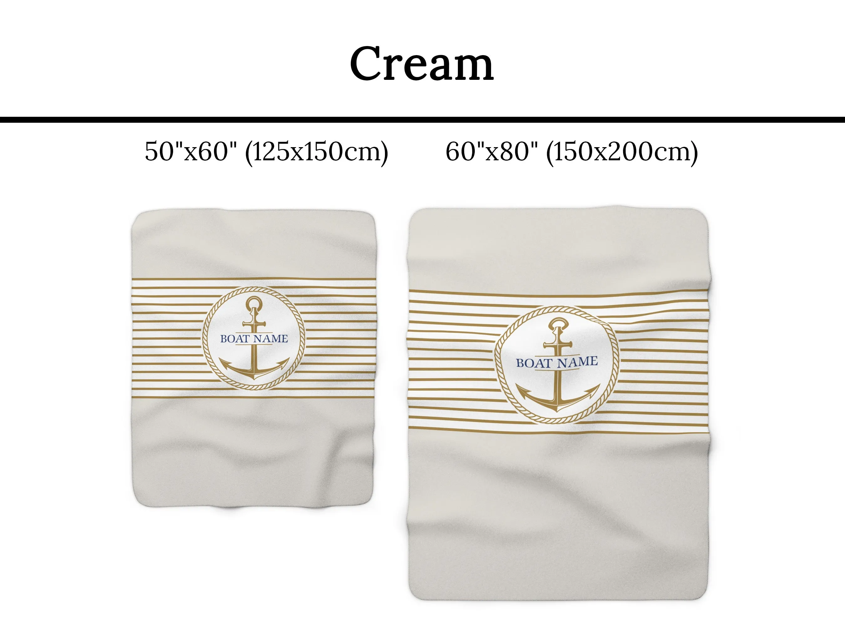 Boat Sherpa Blanket | Upwind Design