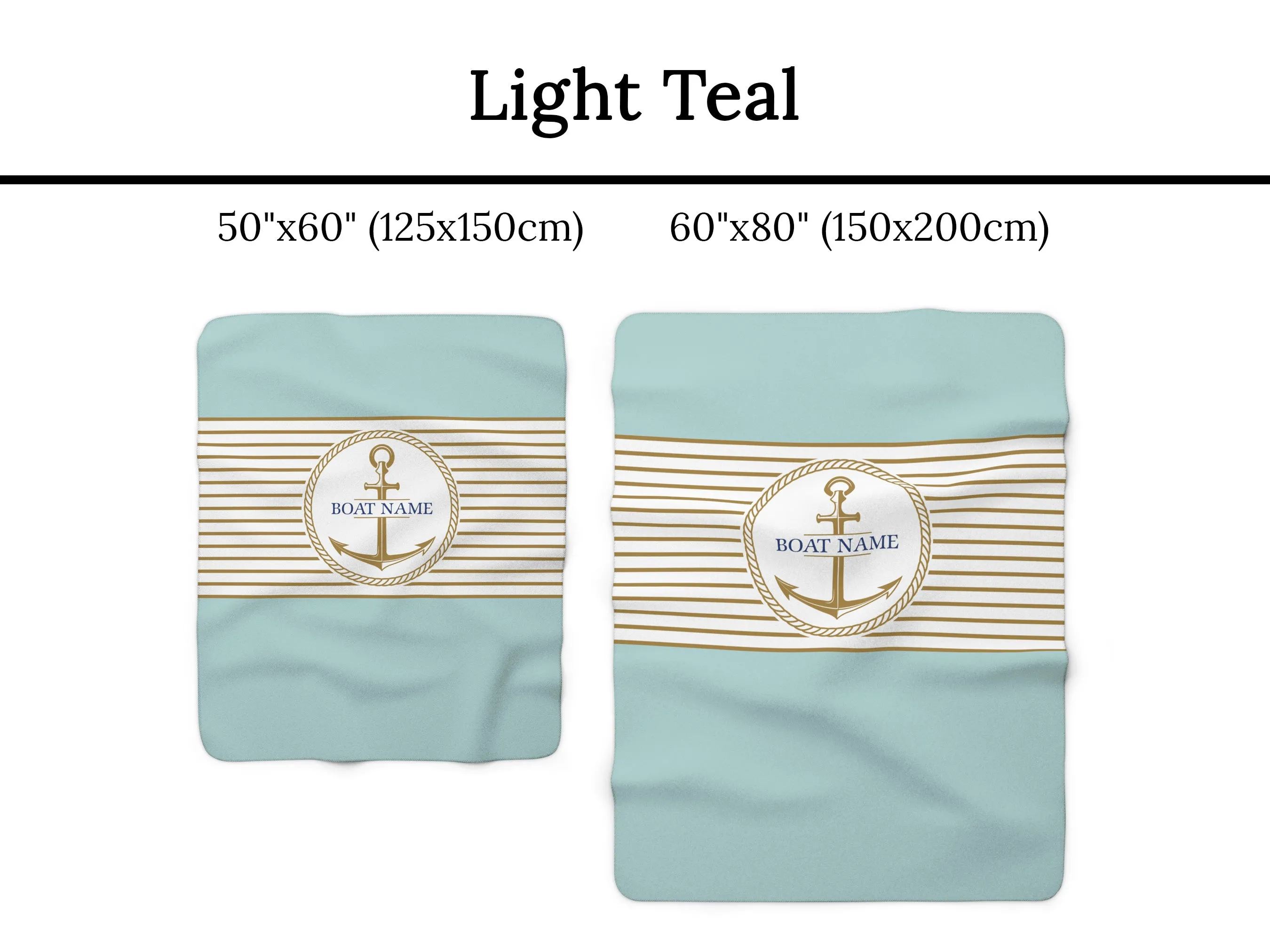 Boat Sherpa Blanket | Upwind Design