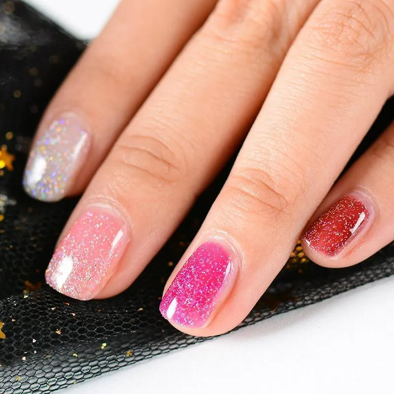 BodiModi Pretty Glitter Platinum Nail Polish