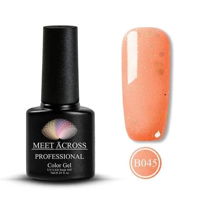 BodiModi Pretty Glitter Platinum Nail Polish