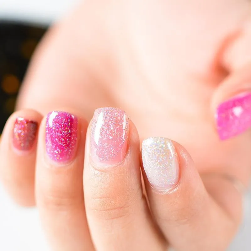 BodiModi Pretty Glitter Platinum Nail Polish