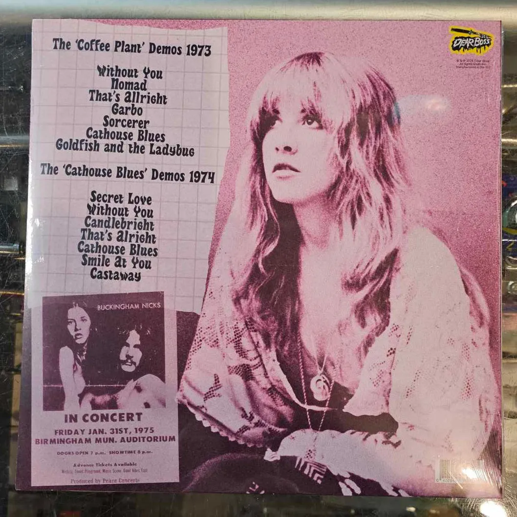 BUCKINGHAM NICKS - BEFORE THE GLITTER FADED: RARE DEMOS '73-'74 Vinyl LP Record *Unofficial Release*