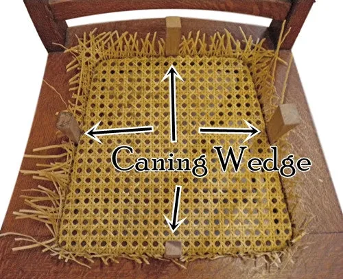 Caning Wedges