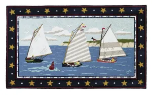 Cape Cod Cat Boat 3x5
