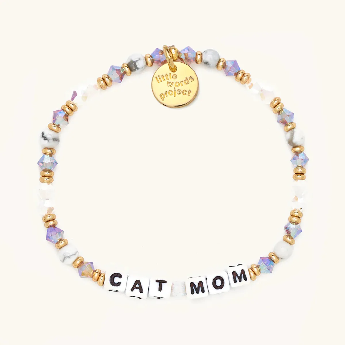 CAT MOM BEADED BRACELET