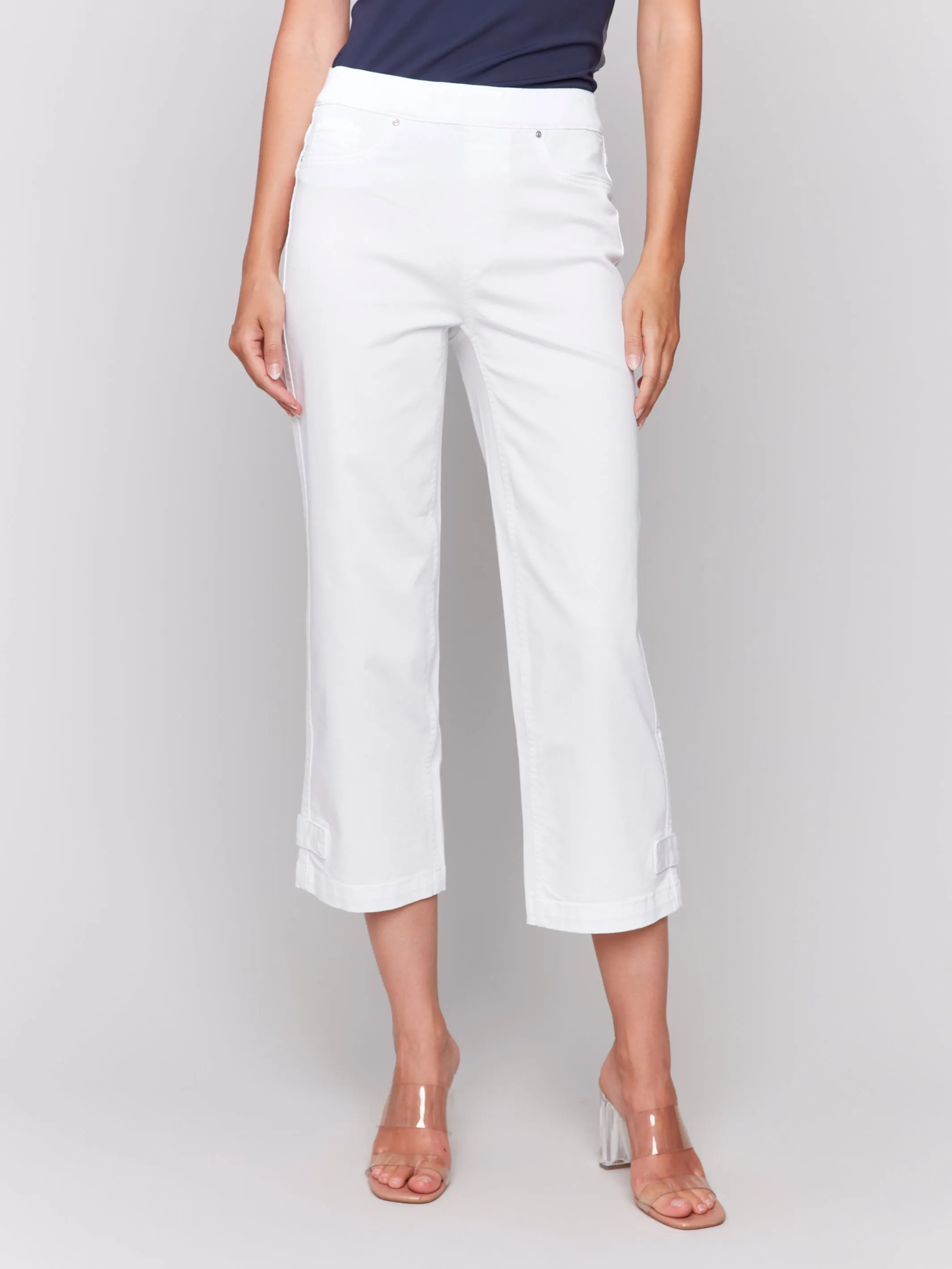 CB Cropped Pull-On Jeans
