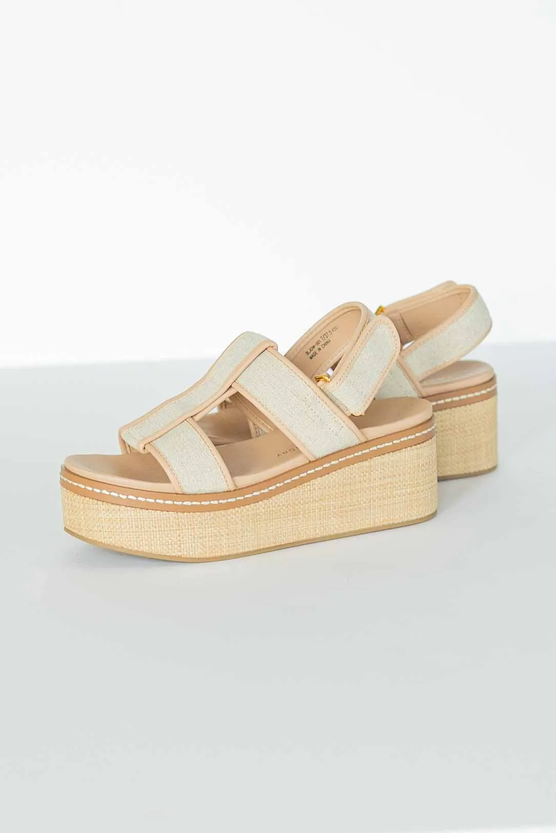 [CHINESE LAUNDRY] SWELL COMFORT WEDGE-NATURAL
