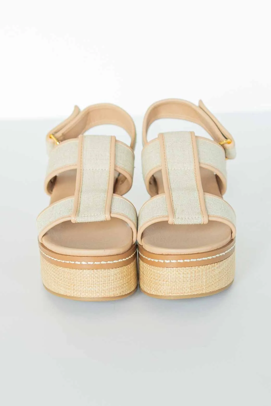 [CHINESE LAUNDRY] SWELL COMFORT WEDGE-NATURAL