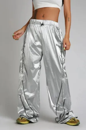 Chrome Pulse Parachute Pants