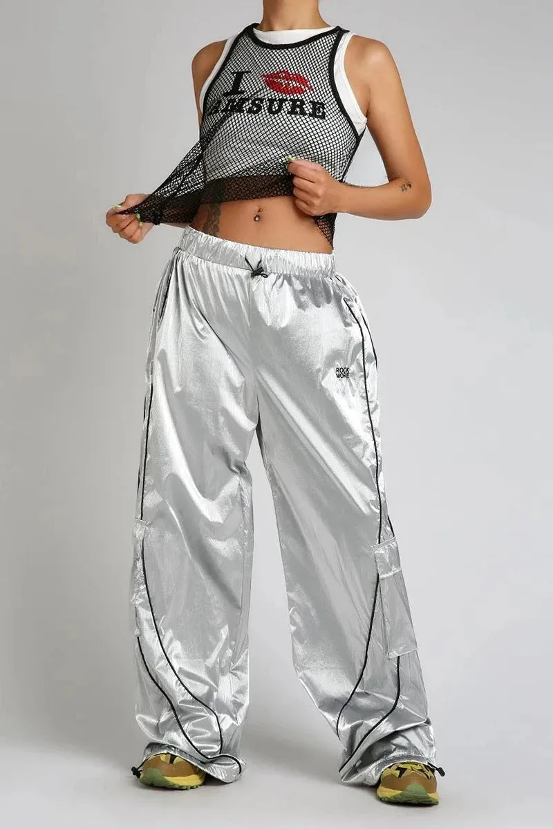 Chrome Pulse Parachute Pants