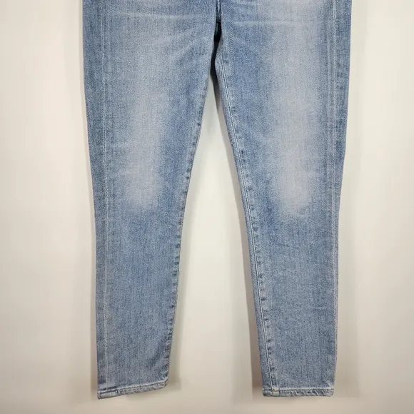 Citizens of Humanity Rocket Crop High Rise Skinny Jean Sculpt Oracle Light Wash
