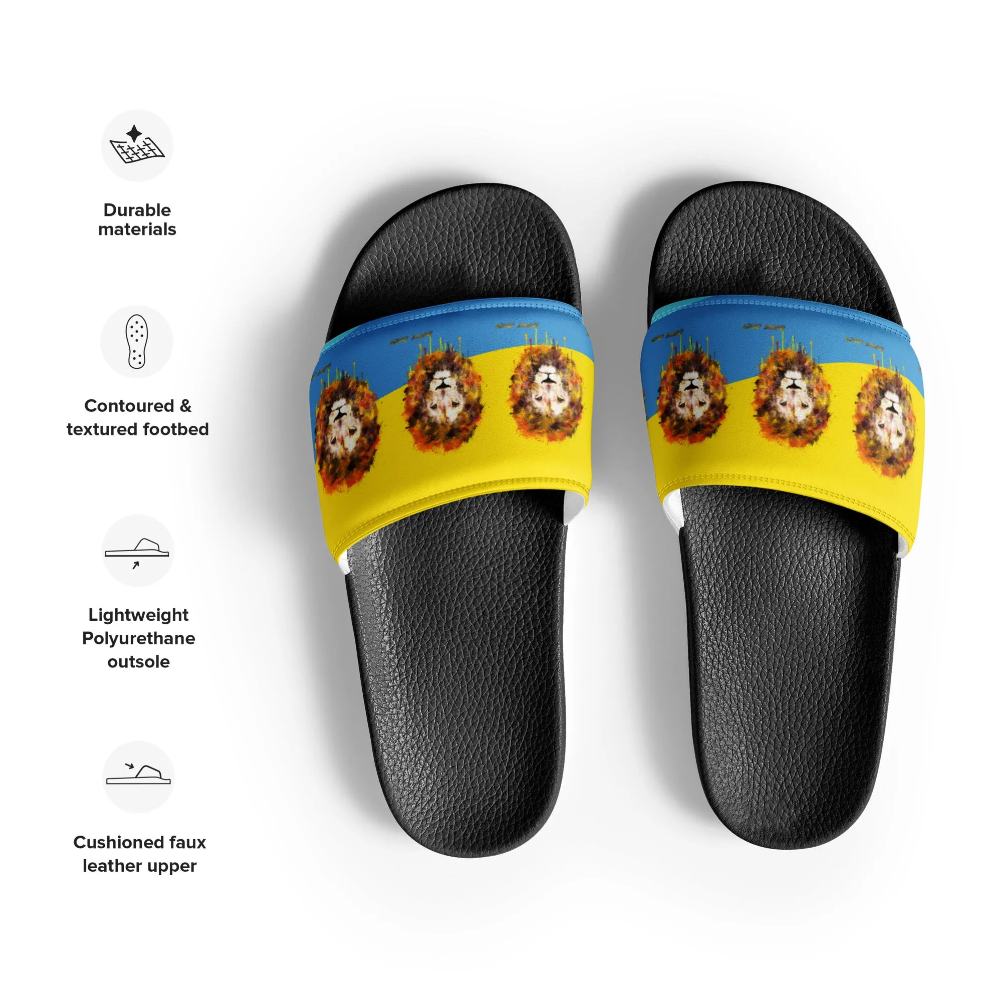 Color Waves Women's Slides