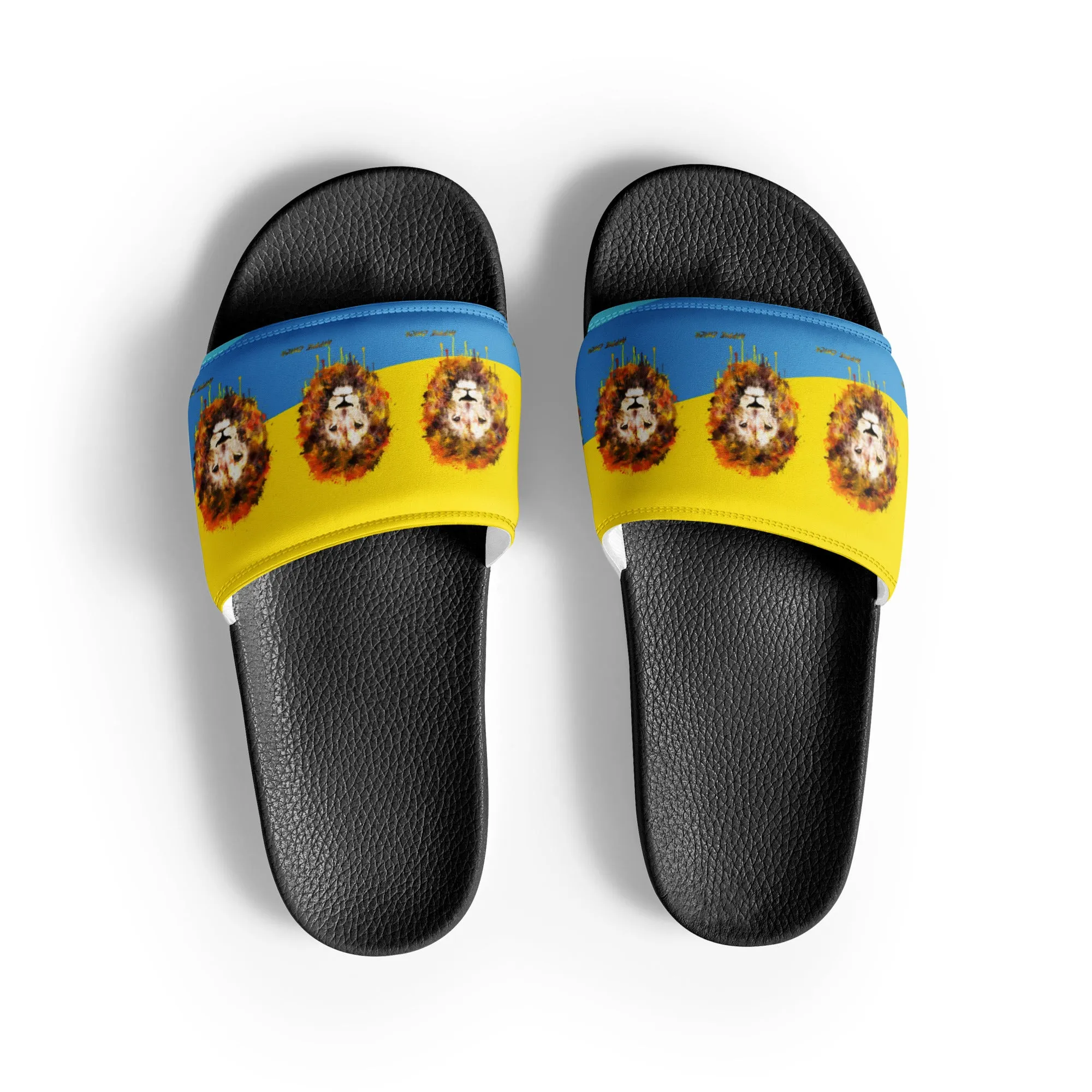 Color Waves Women's Slides