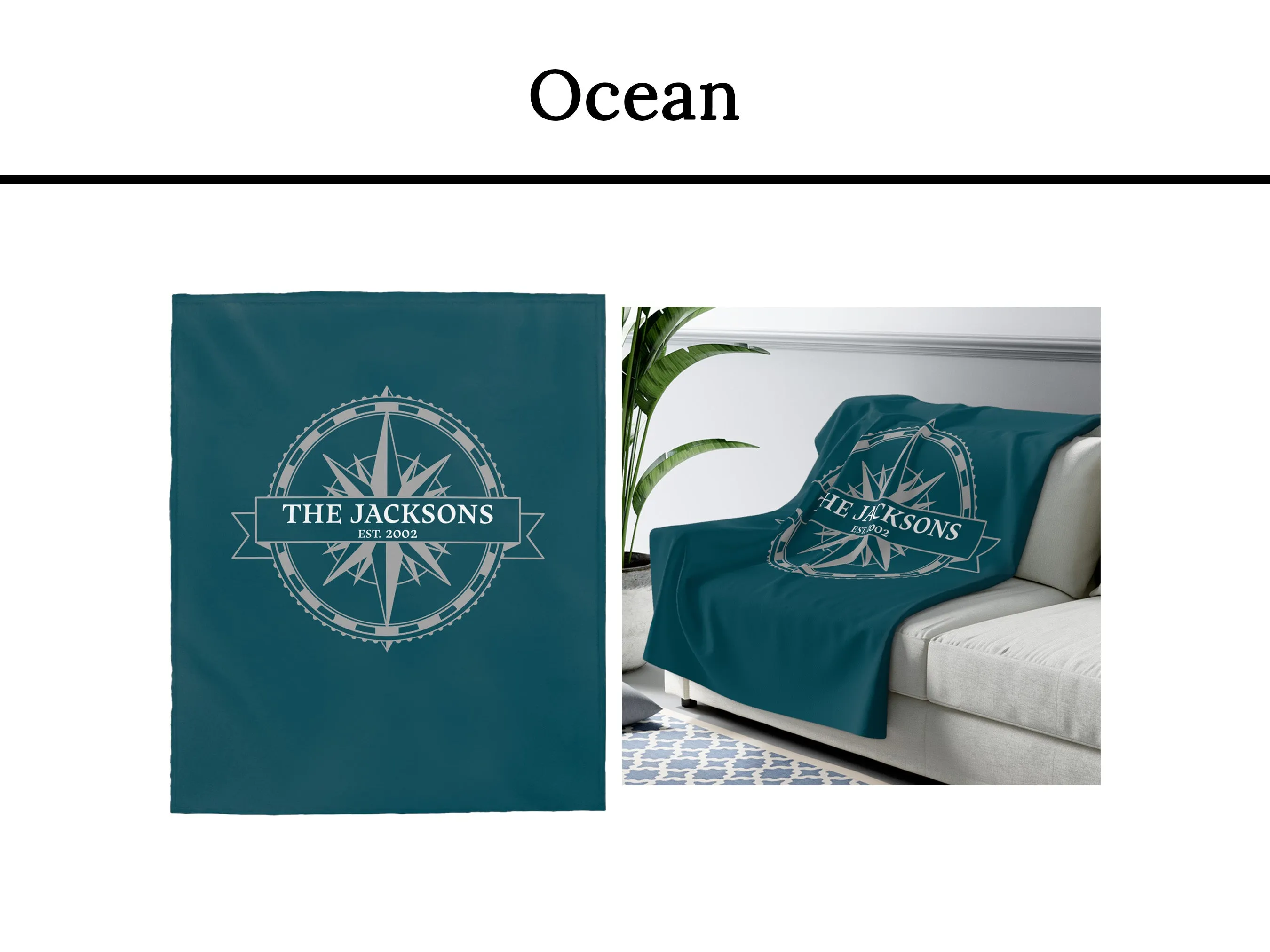 Compass Blanket | Upwind Design