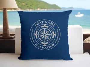 Compass Indoor Pillow | Upwind Design
