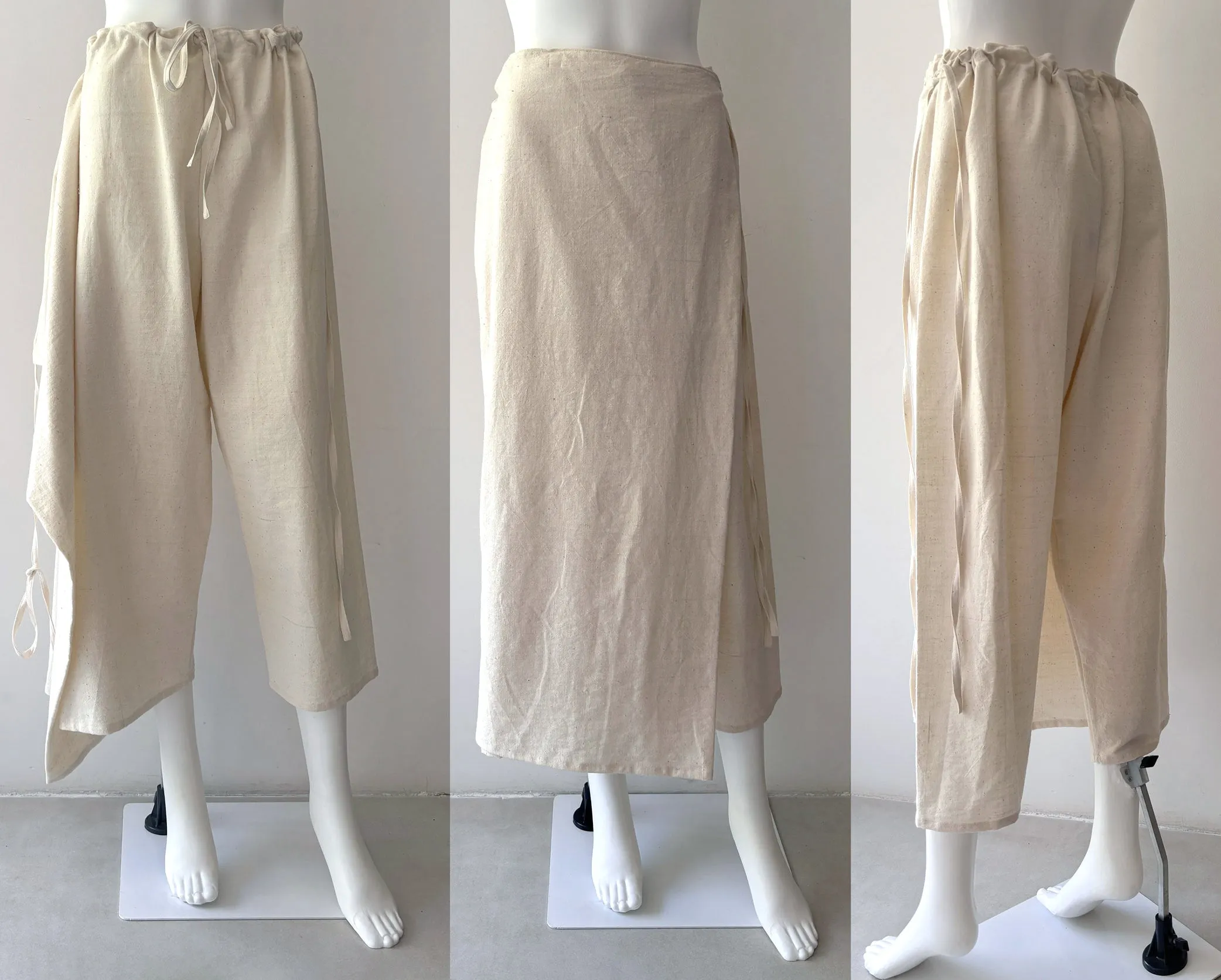 Cotton Half-Wrap Pyjamas