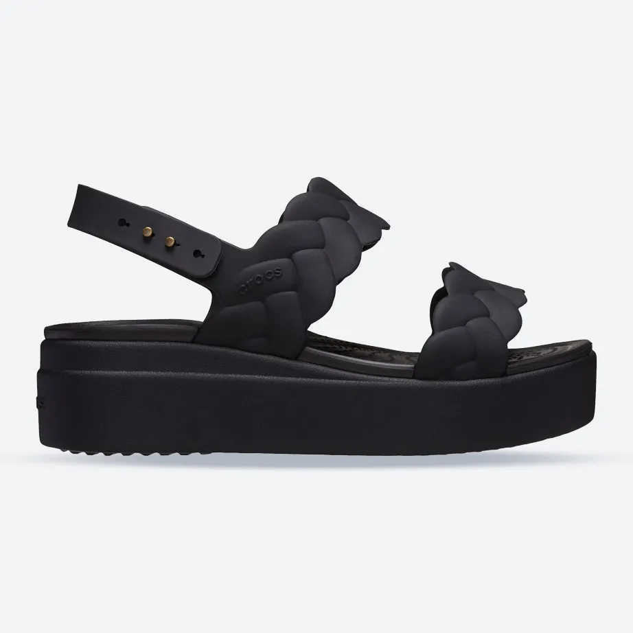 Crocs 209977 Brooklyn Low Wedge Woven Sandalen für Damen