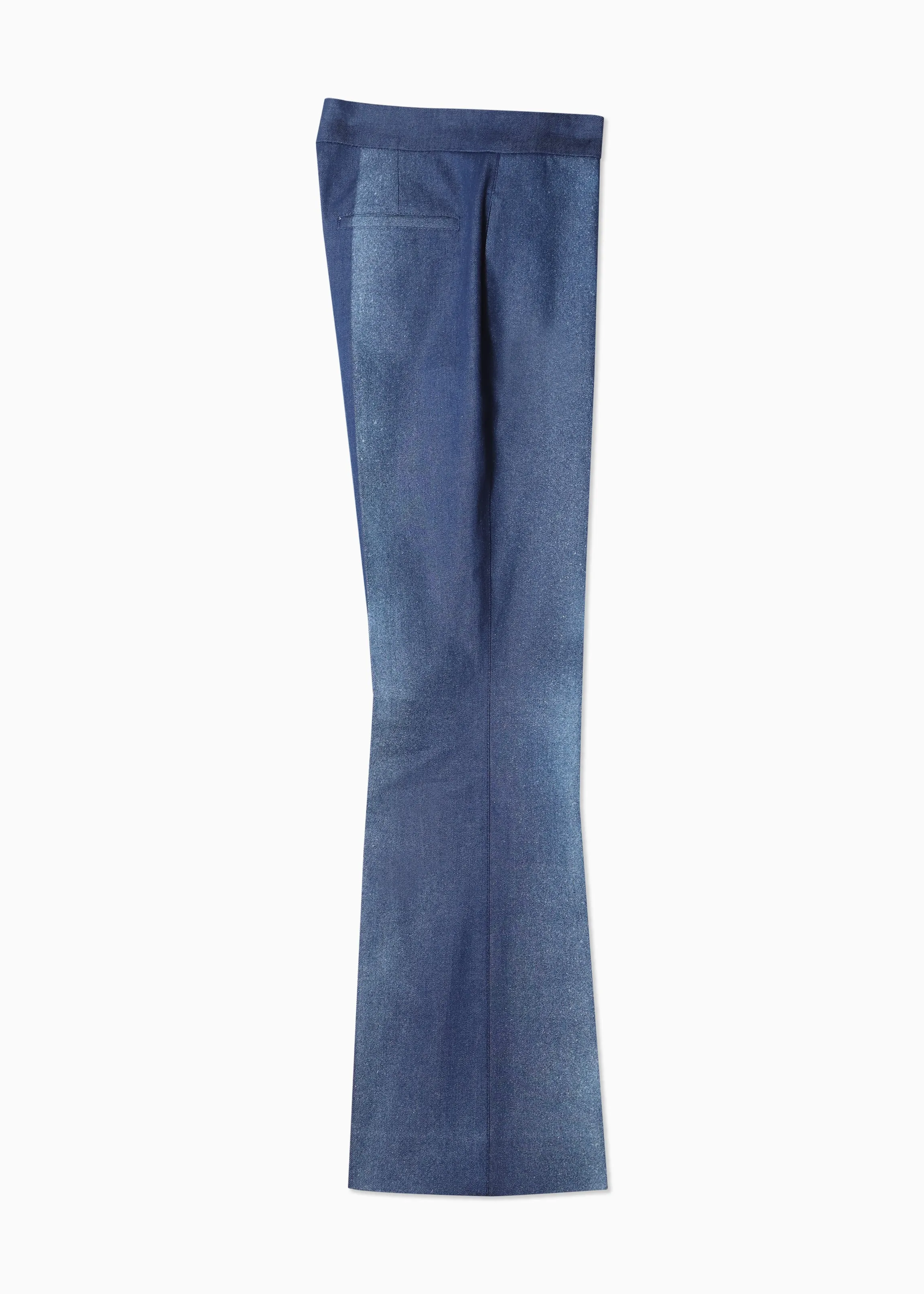 Cropped Flared Trousers