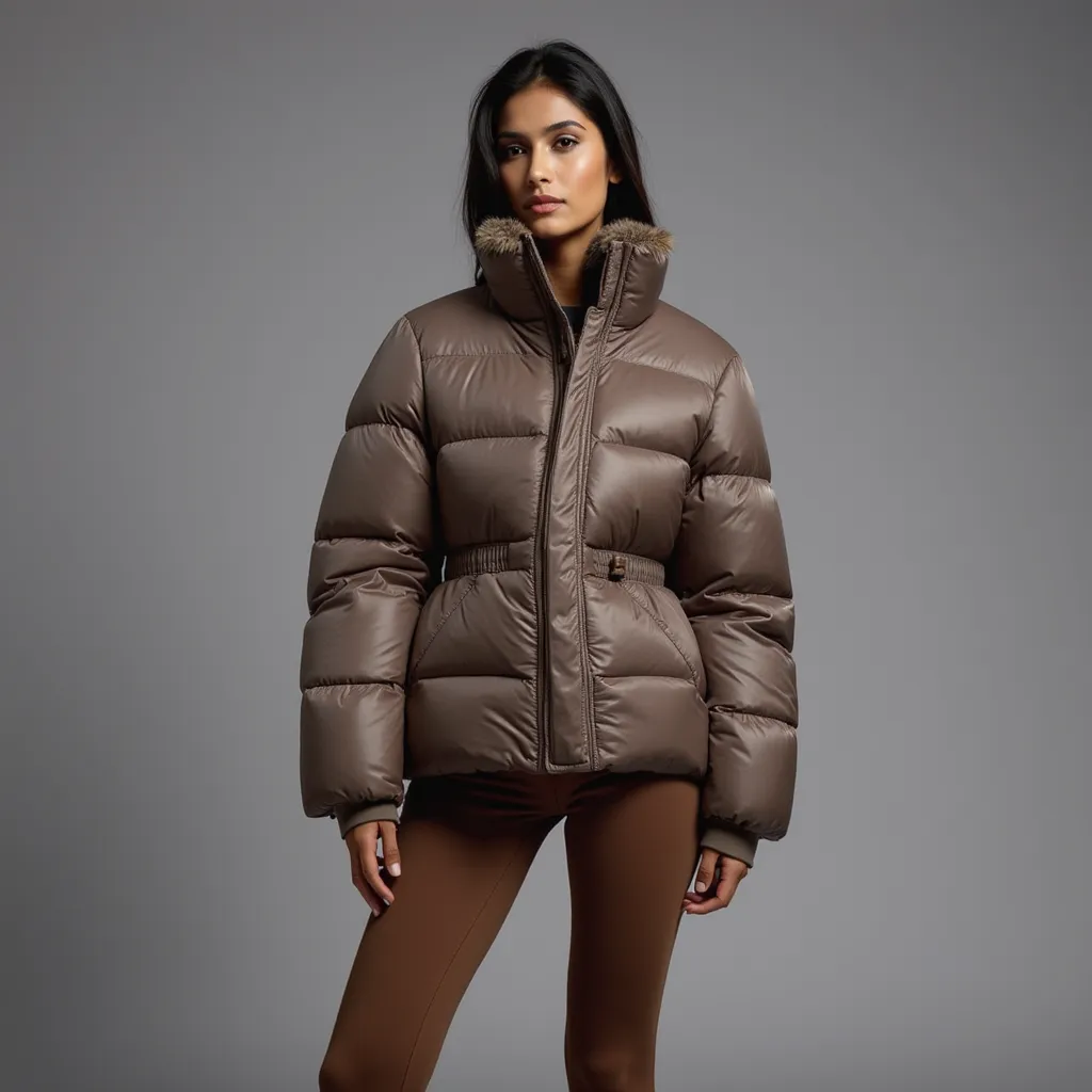 Cropped Puffer Coat