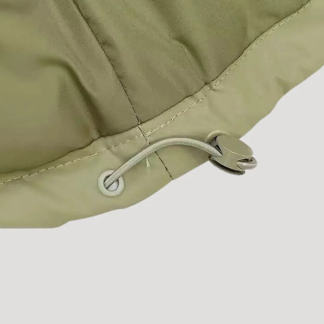 Cropped Puffer Coat
