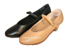 Cuban Heel Tap Shoes Tan or Black