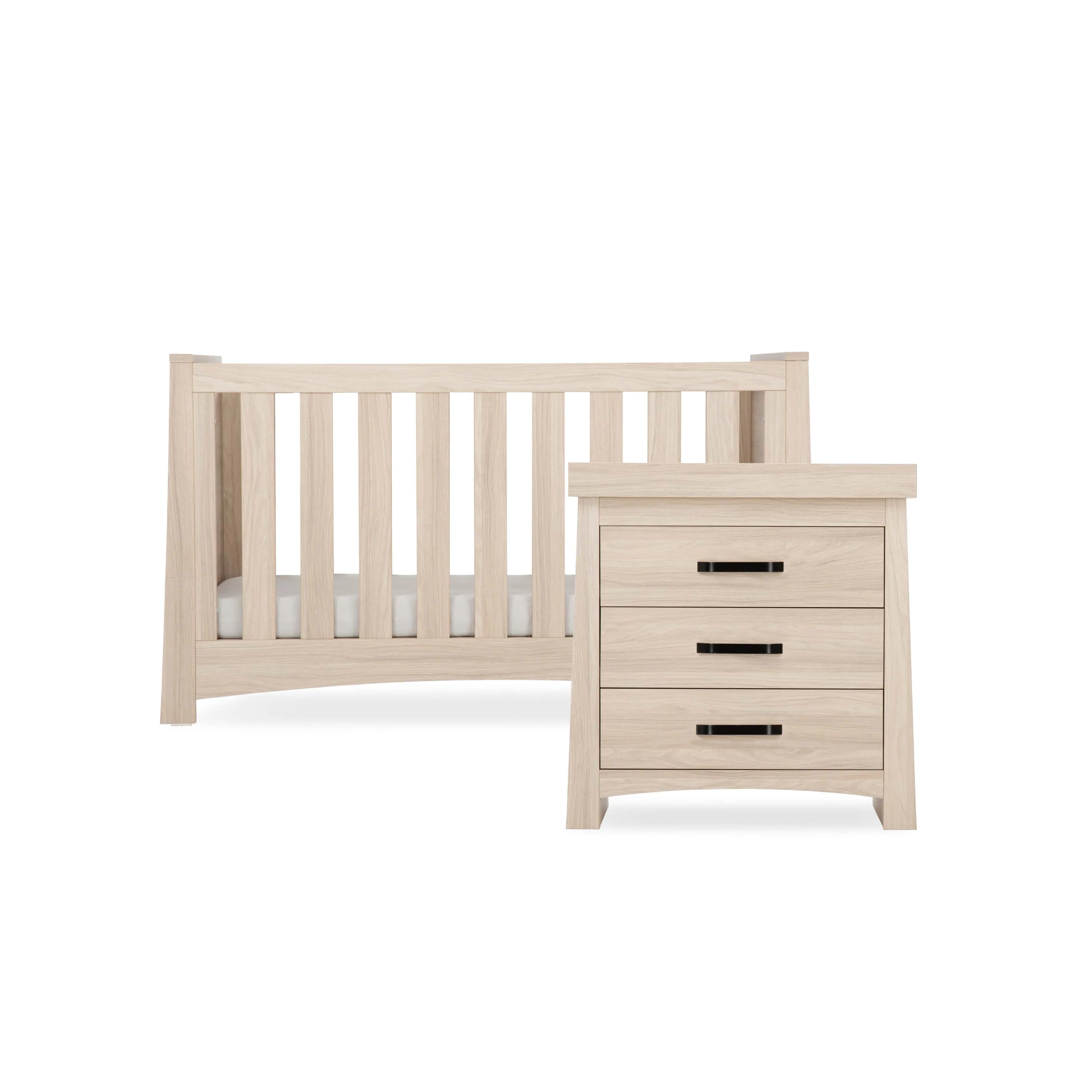 CuddleCo Isla 2 Piece Set in Ash
