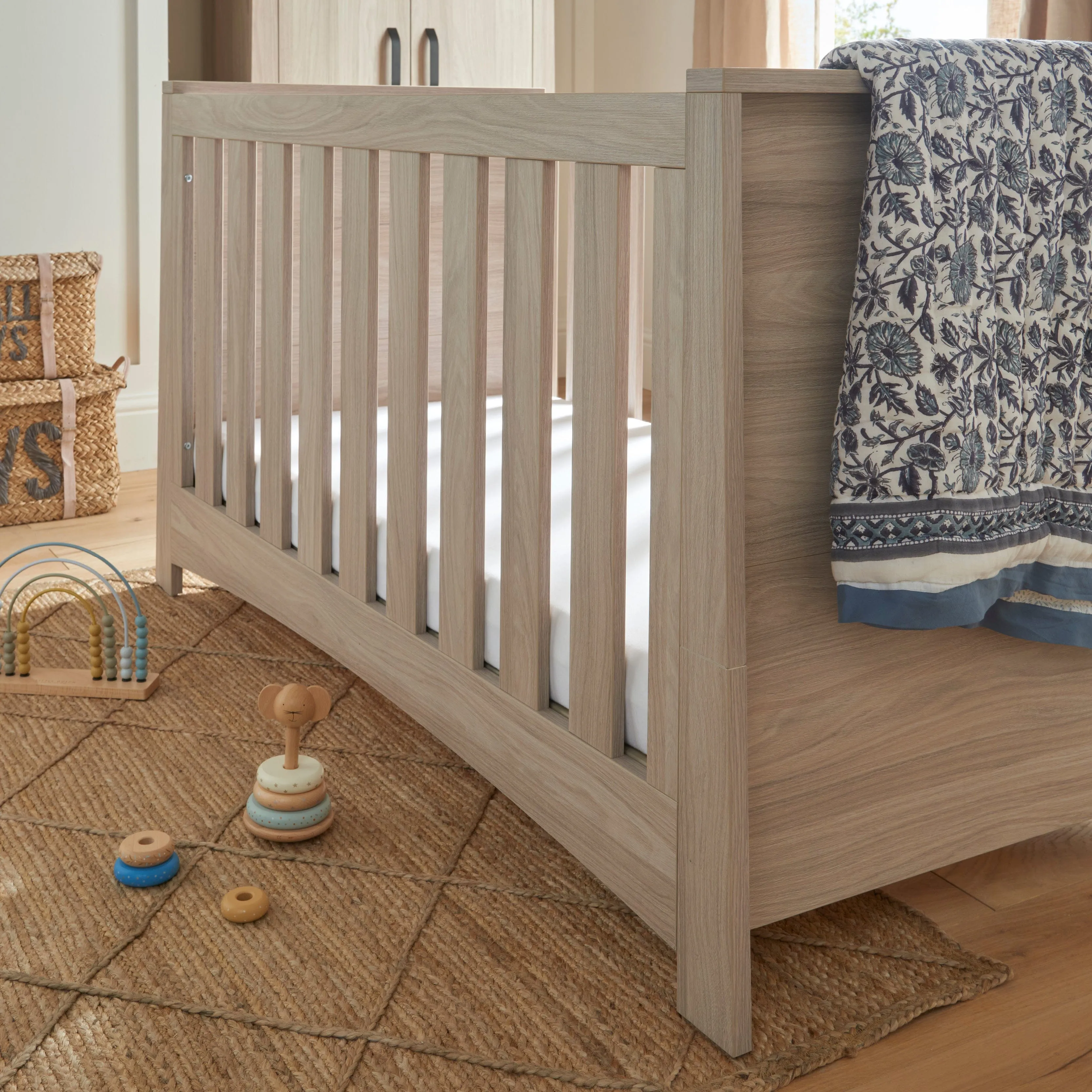 CuddleCo Isla 2 Piece Set in Ash