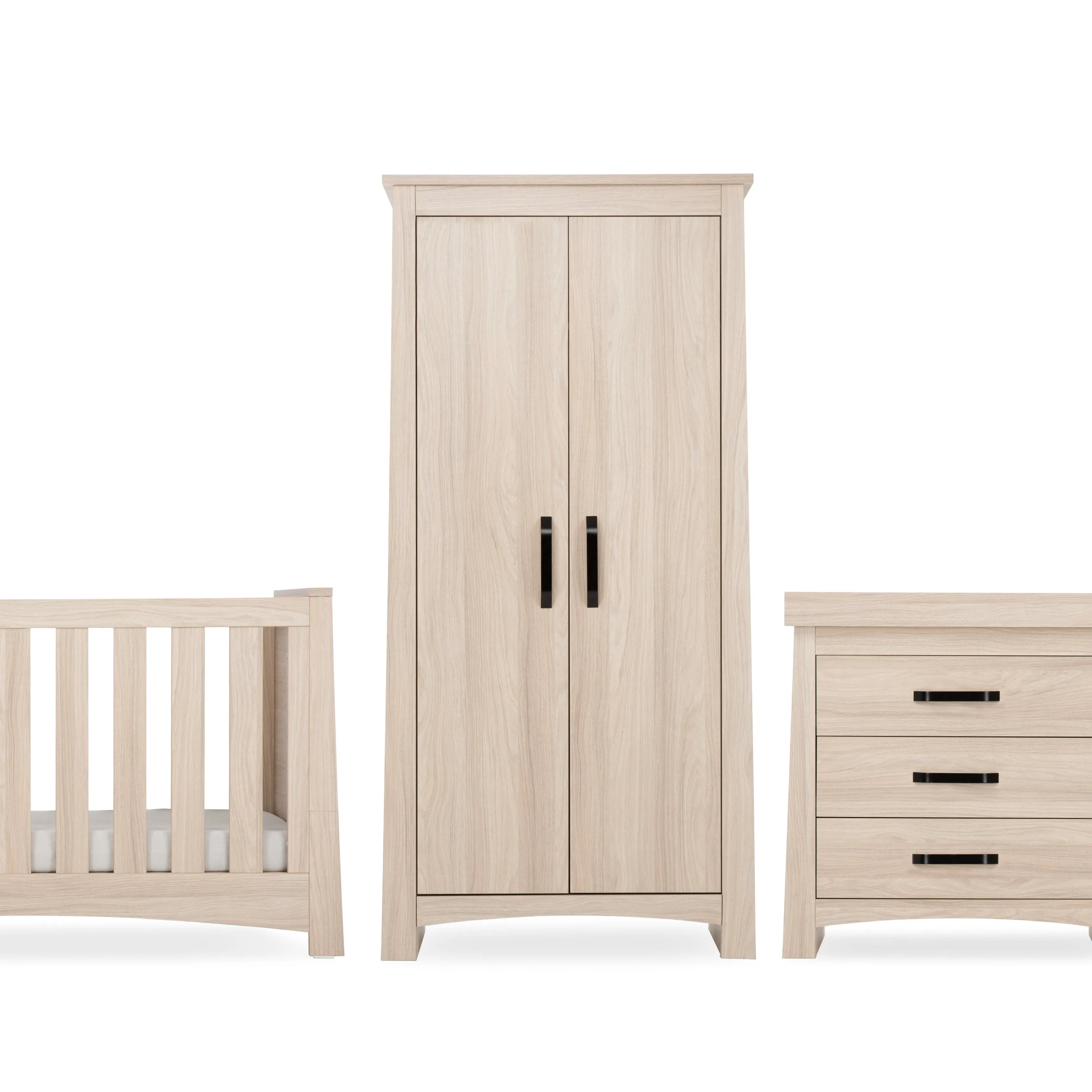 CuddleCo Isla 3 Piece Set in Ash