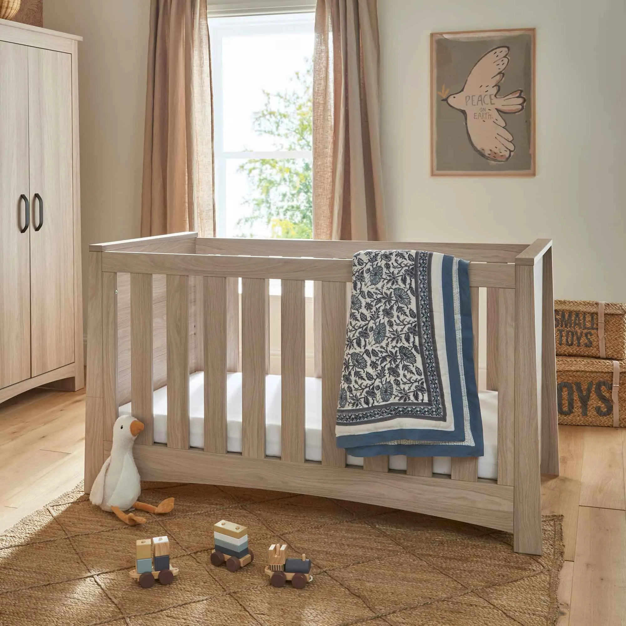 CuddleCo Isla 3 Piece Set in Ash