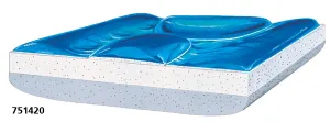 Cushions Wheelchair Gel Position Plus Wedge 3.5" Front 1" Back by SkilCare