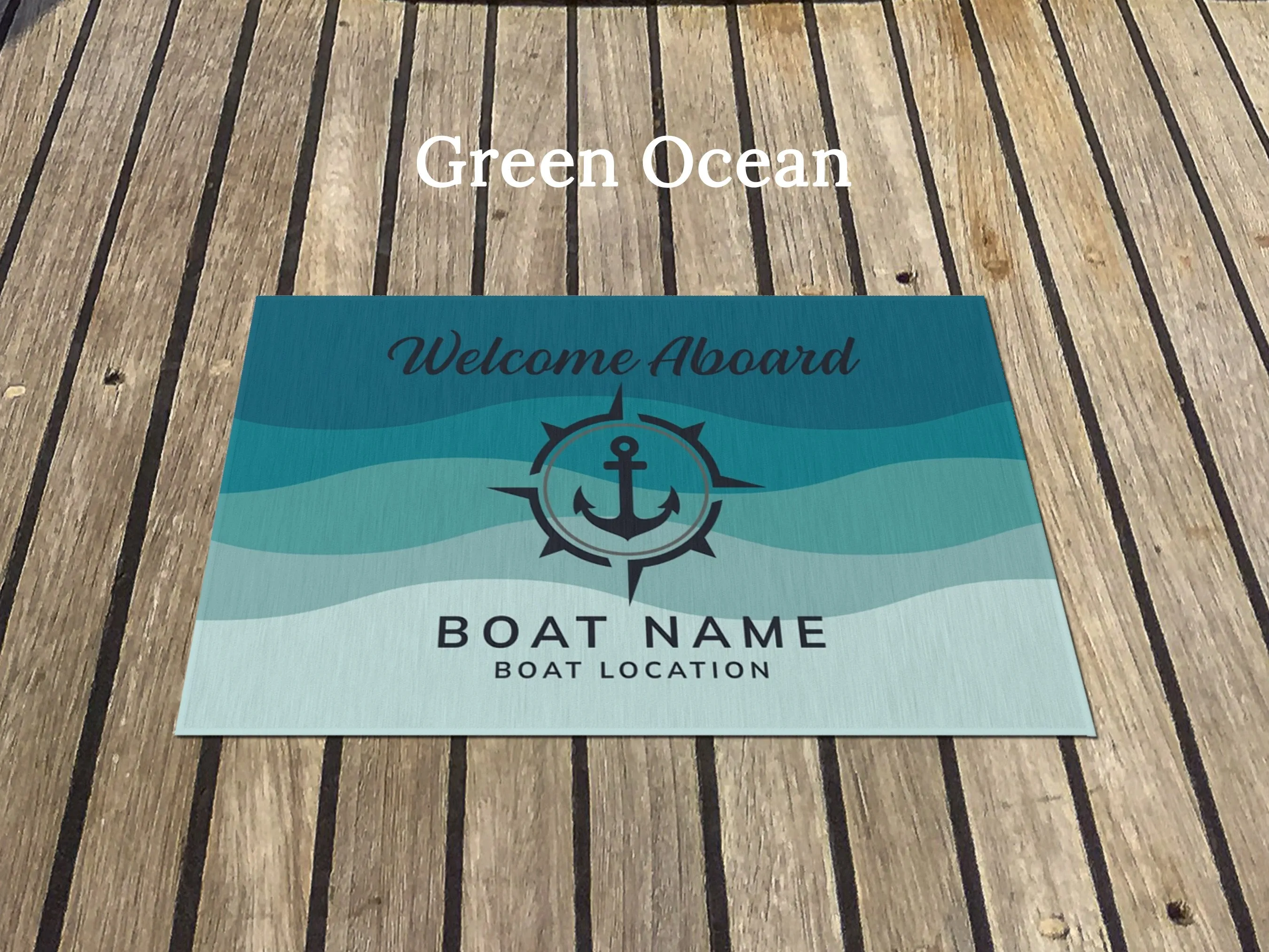 Custom Boat Rug | Upwind Design