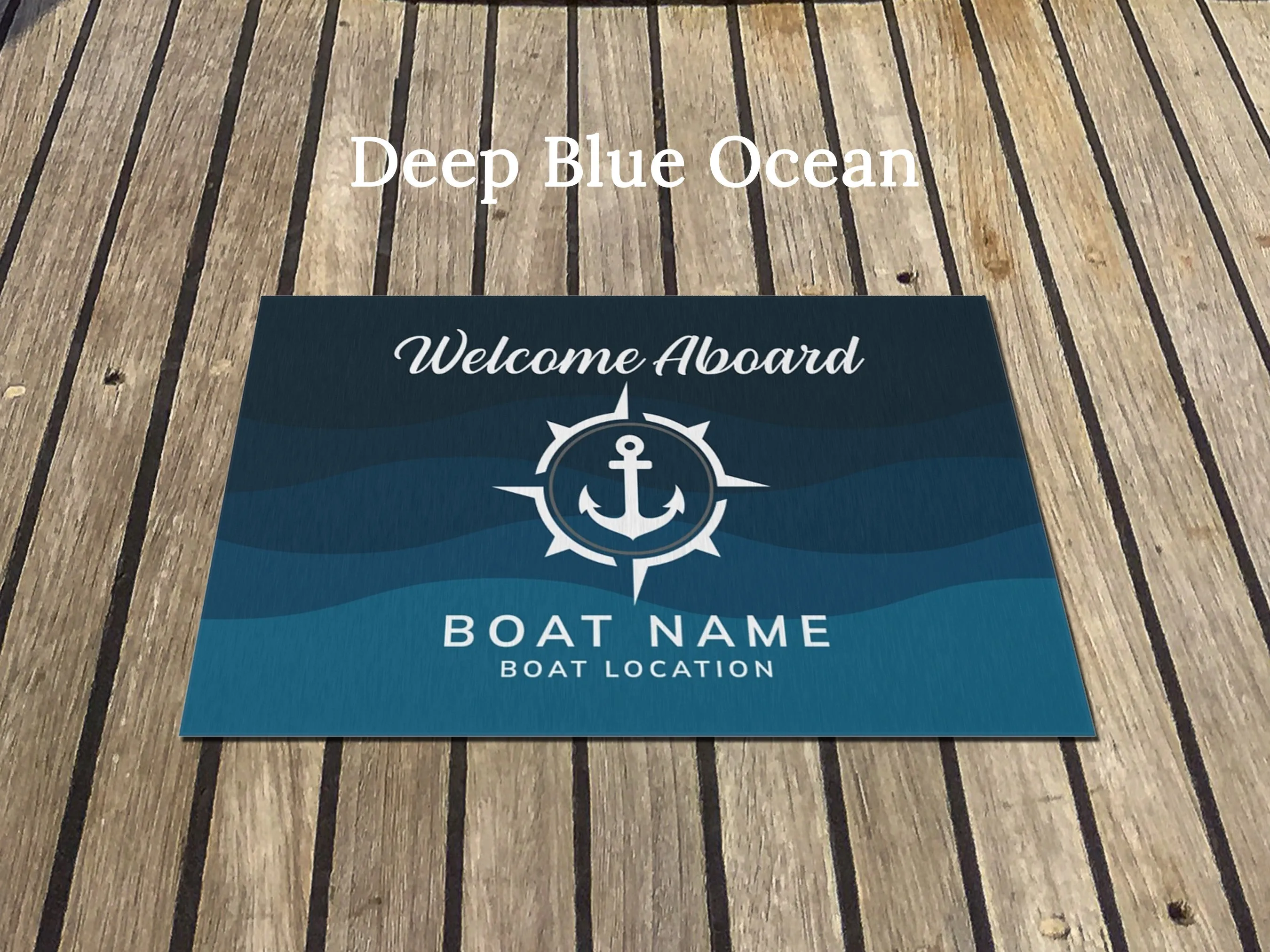 Custom Boat Rug | Upwind Design