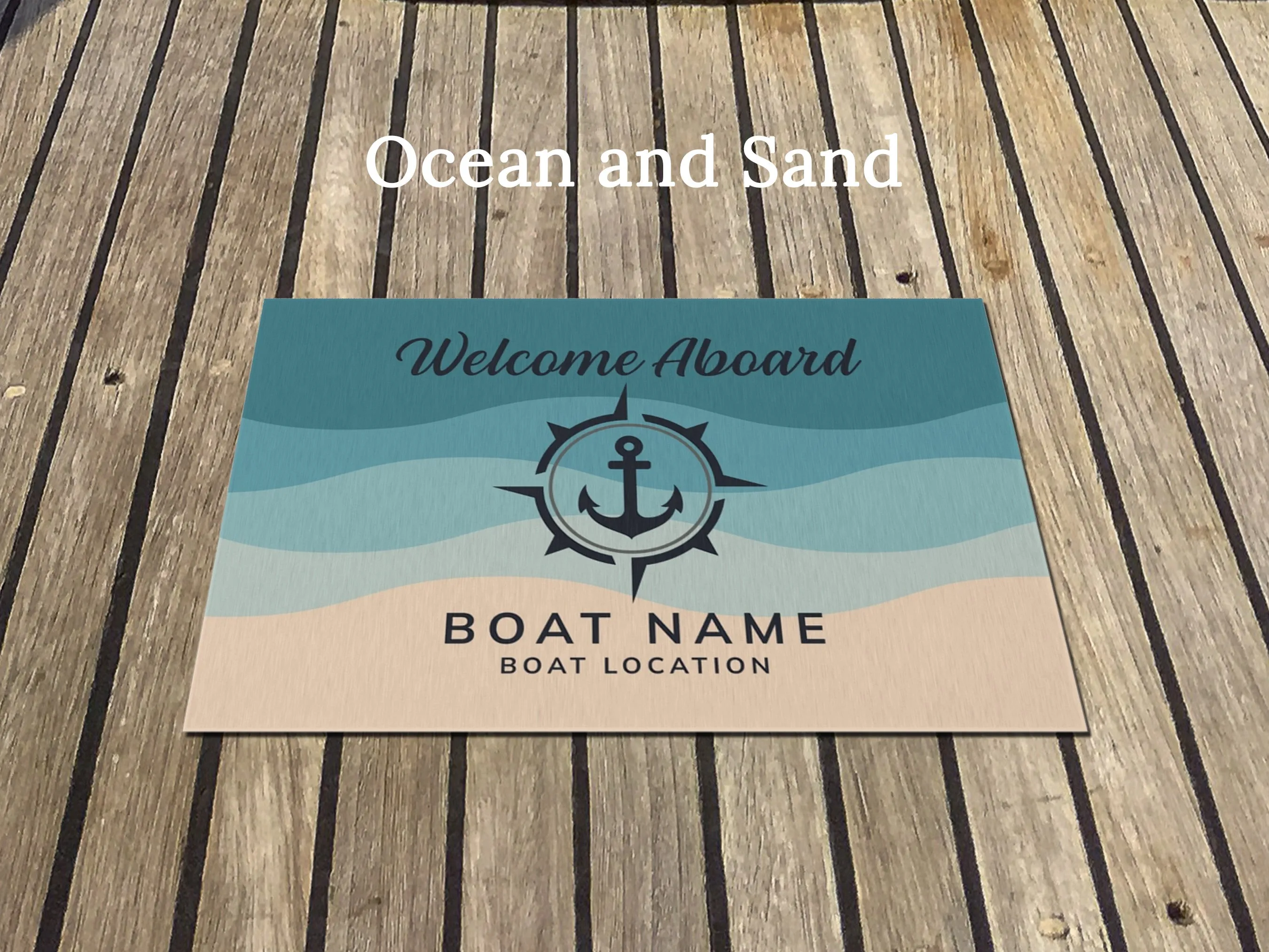 Custom Boat Rug | Upwind Design