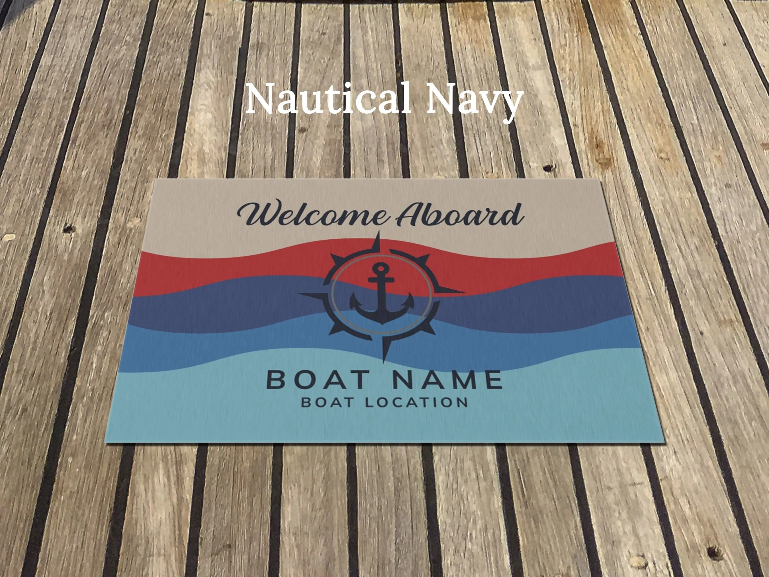 Custom Boat Rug | Upwind Design