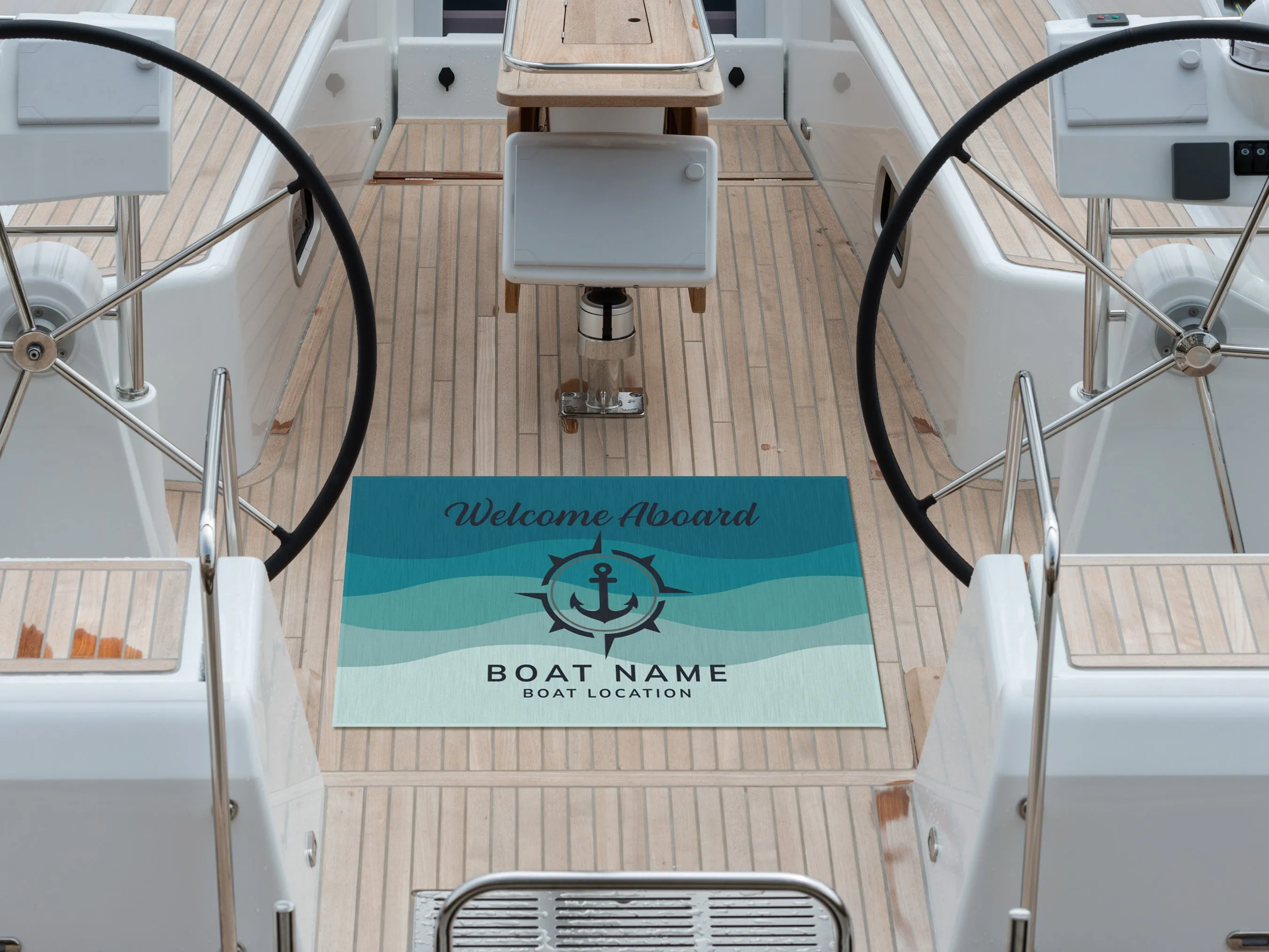 Custom Boat Rug | Upwind Design