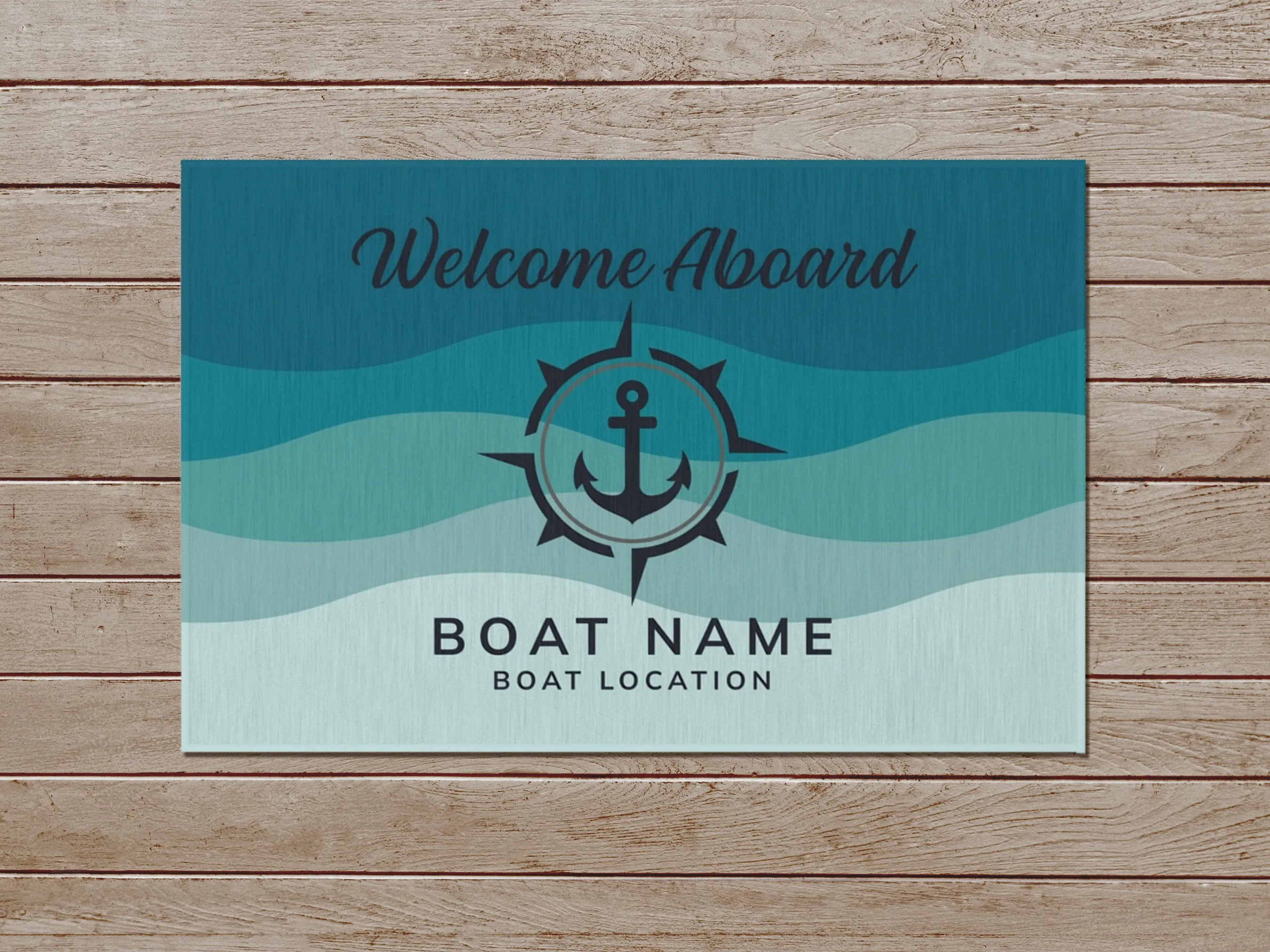 Custom Boat Rug | Upwind Design