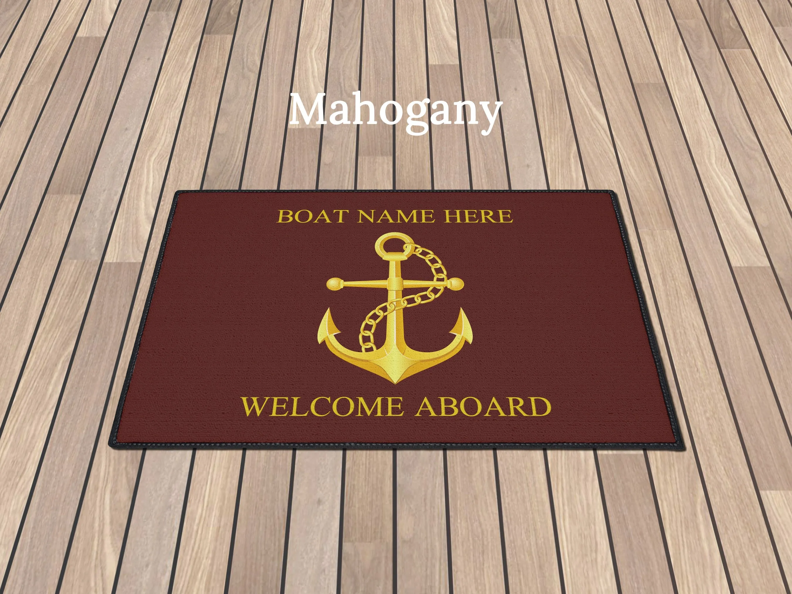 Custom Yacht Mat | Upwind Design