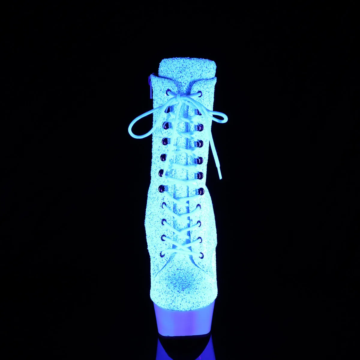 DELIGHT-1020LG  Neon White Multi Glitter/Neon White
