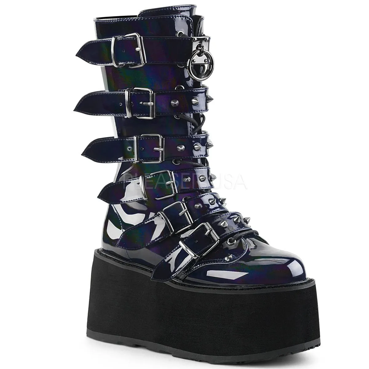 Demonia Damned 225 Black Hologram
