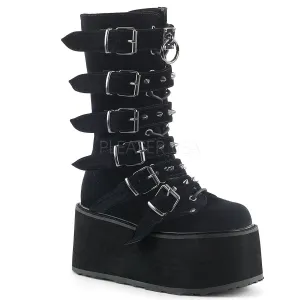 Demonia Damned 225 Black Velvet
