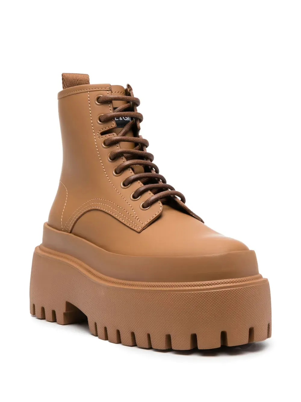 Dolce & Gabbana lace-up platform boots