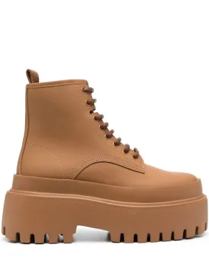 Dolce & Gabbana lace-up platform boots