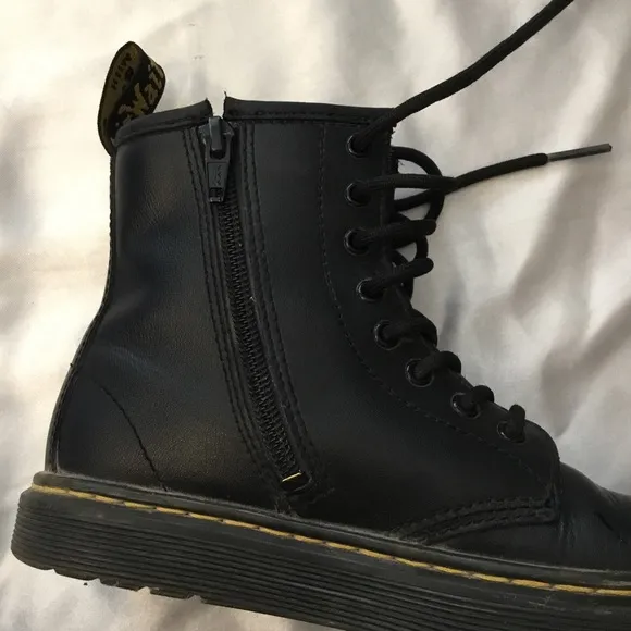 Dr. Martens Zavala Big Kid Combat Boot Size 2